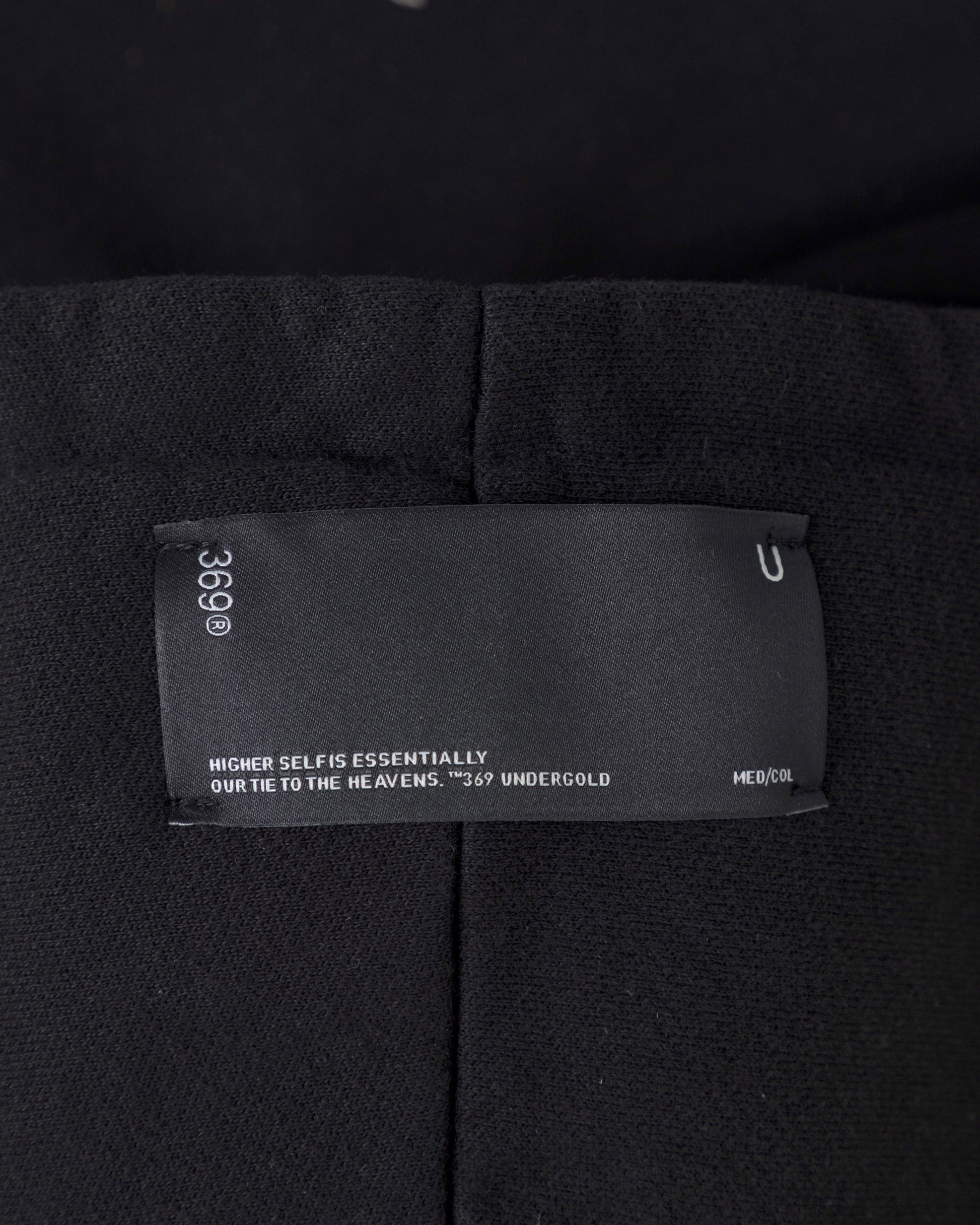 Hoodie Undergold Echoes Cammo Slim Fit Black Hoodie