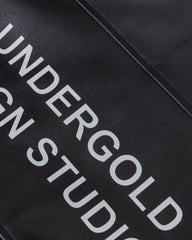 Basics Undergold Design Studio Cropped Leather Jacket Black Chaqueta