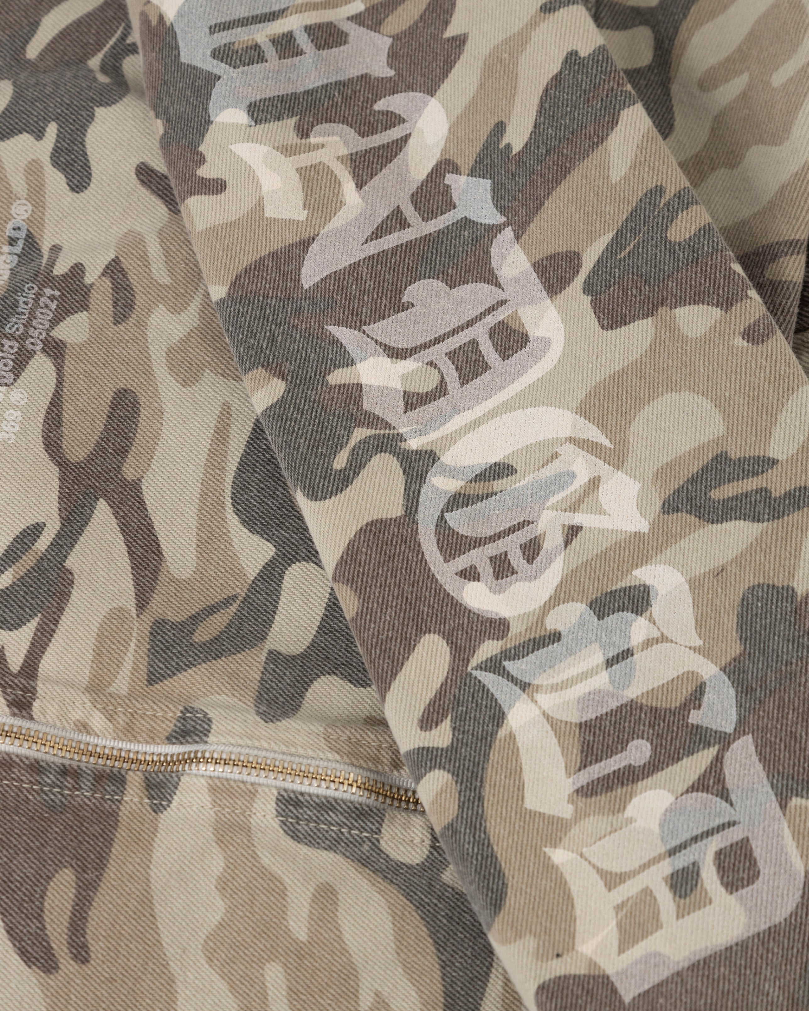 Cropped Hoodie Undergold Camo Chaqueta