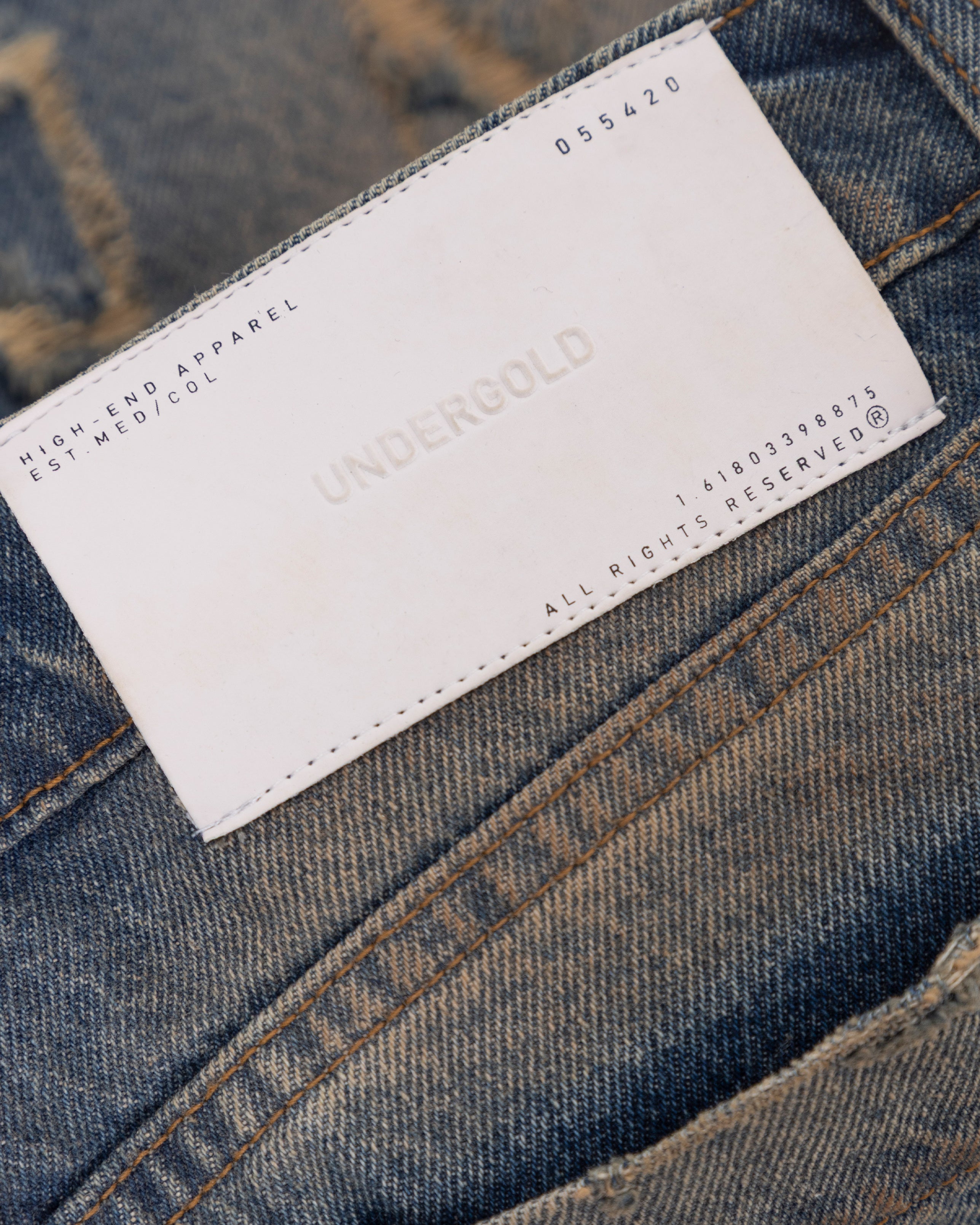 Short Denim Women Undergold W Stardust Studio Jeans