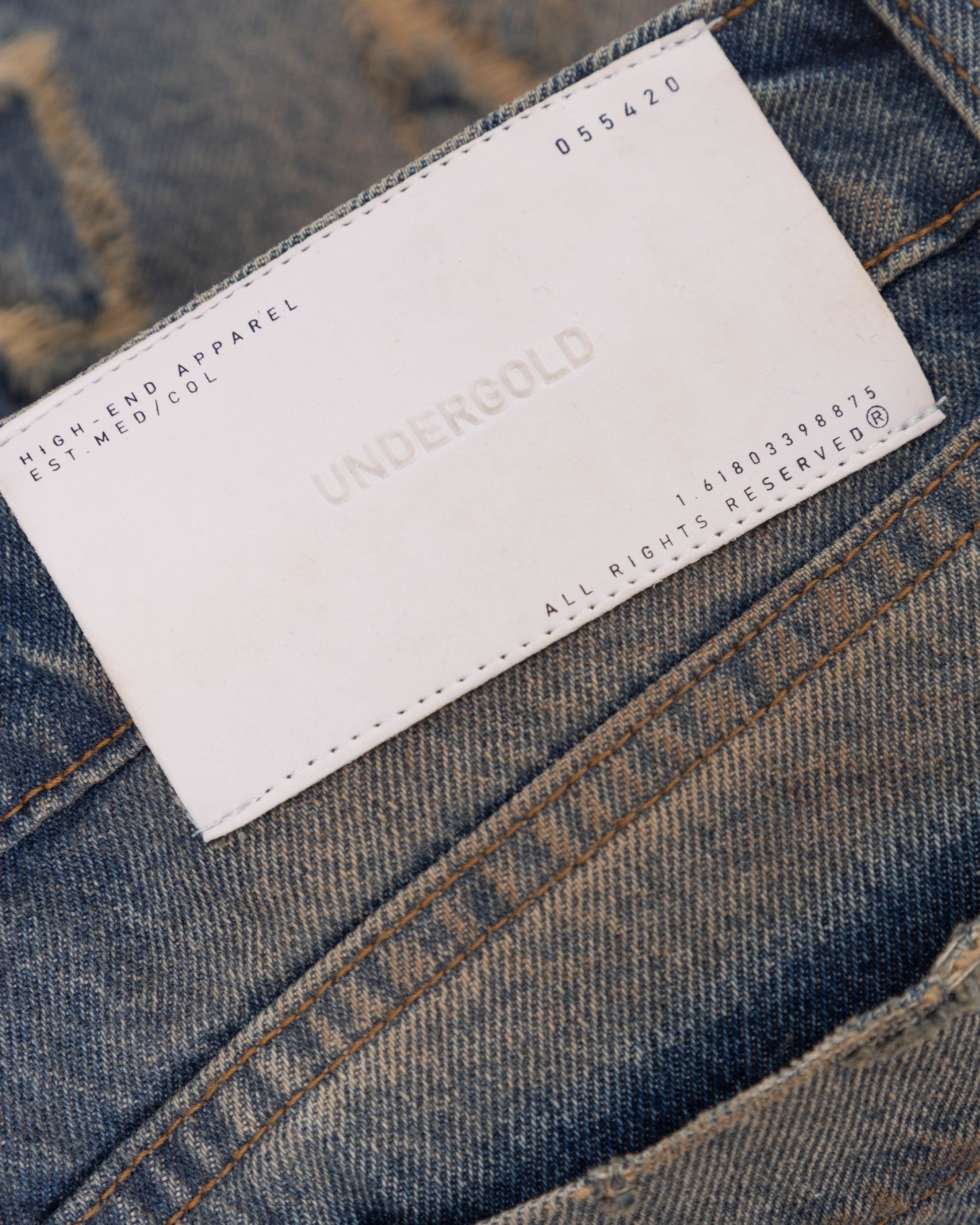Short Denim Women Undergold W Stardust Studio Jeans