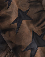 Jacket Undergold Stardust Stars Talla Neck Zip Up Chaqueta