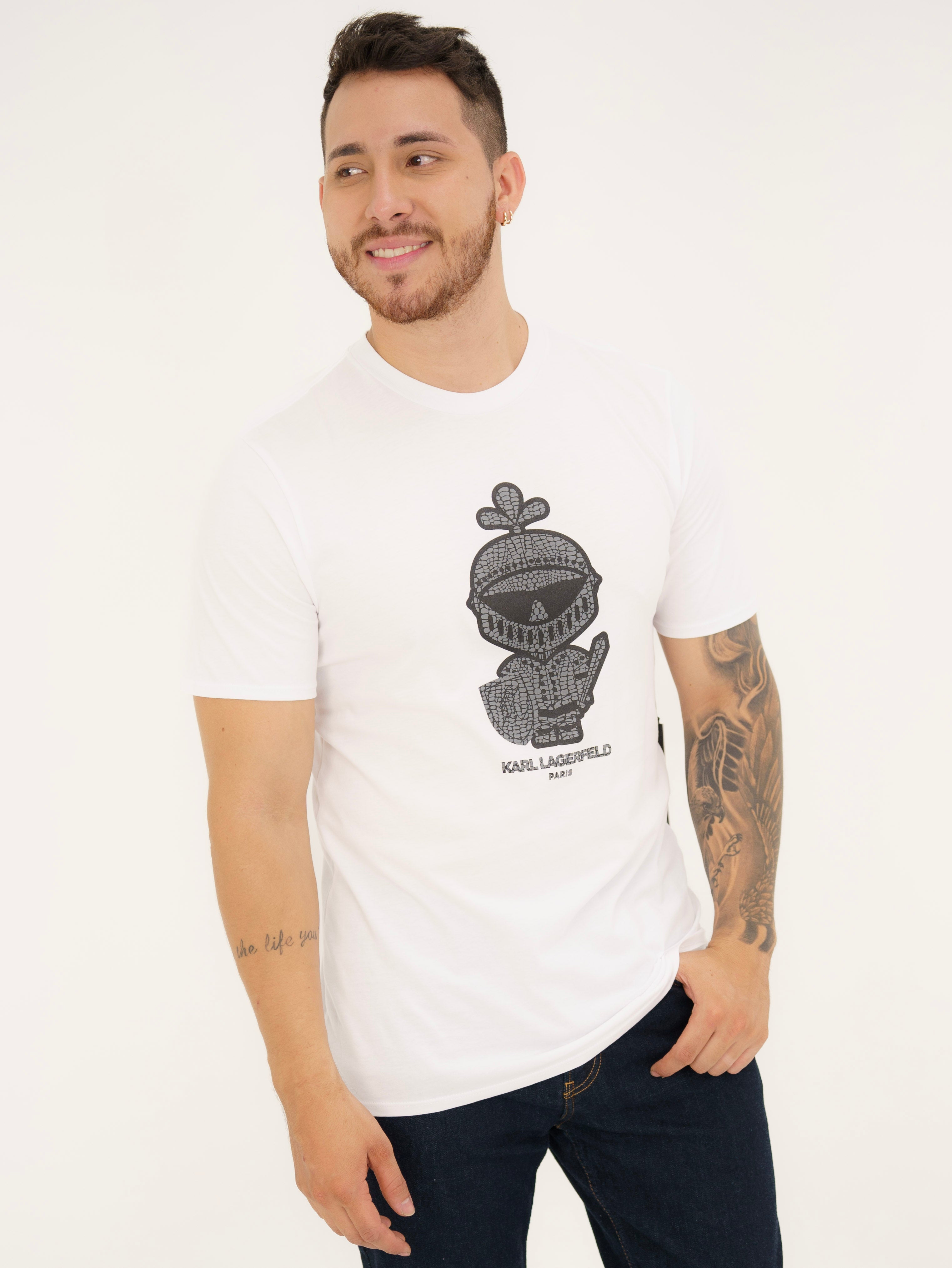 Camiseta Karl Lagerfeld White