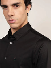 Camisa Tommy Hilfiger Slim Black