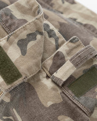 Cropped Hoodie Undergold Camo Chaqueta