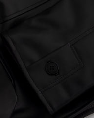 Basics Undergold Design Studio Cropped Leather Jacket Black Chaqueta