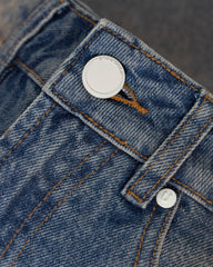 Short Denim Women Undergold W Stardust Studio Jeans