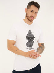 Camiseta Karl Lagerfeld White