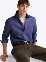 Camisa Tommy Hilfiger Regular Sky