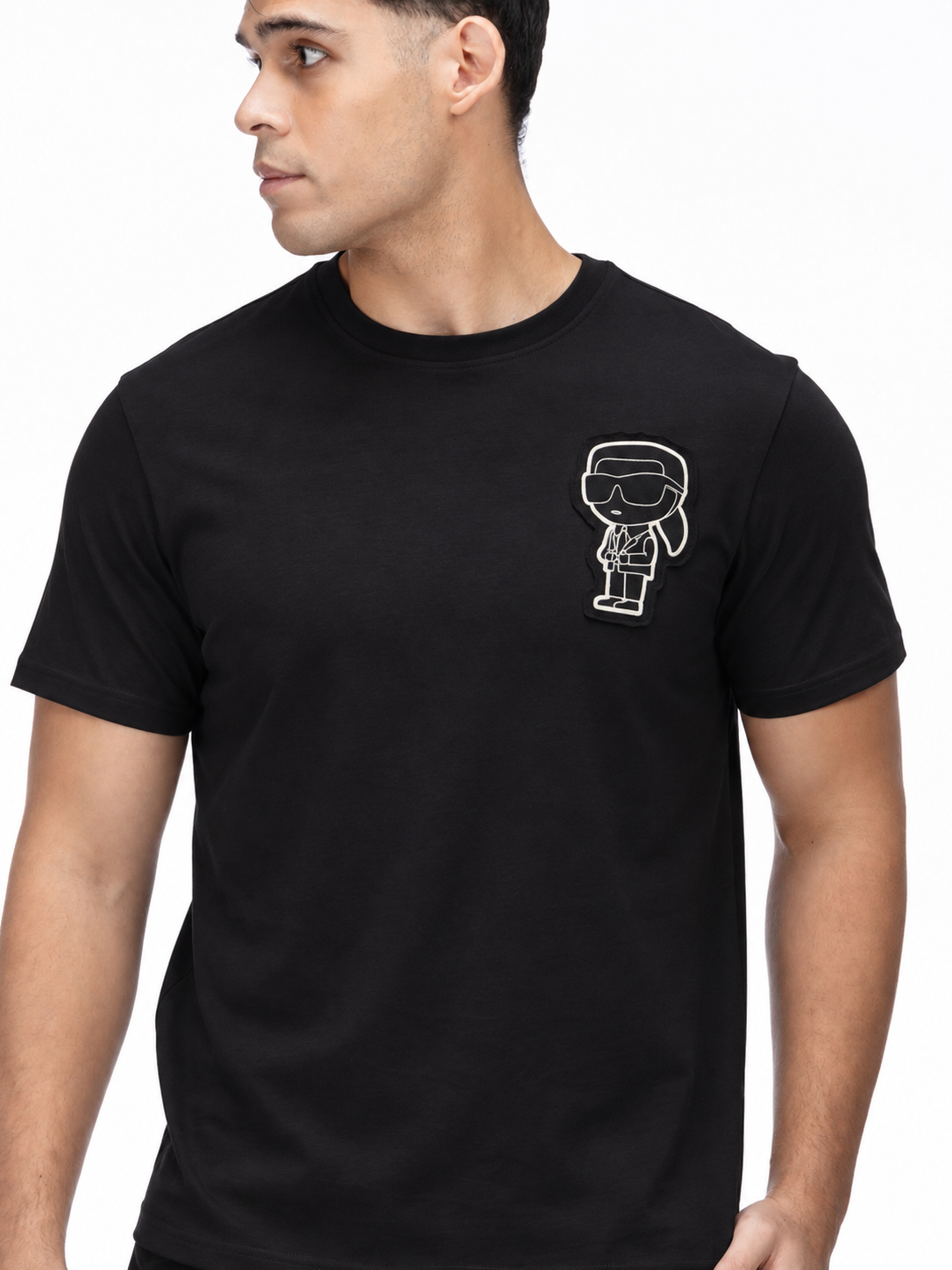 Camiseta Negra Hombre Karl Lagerfeld
