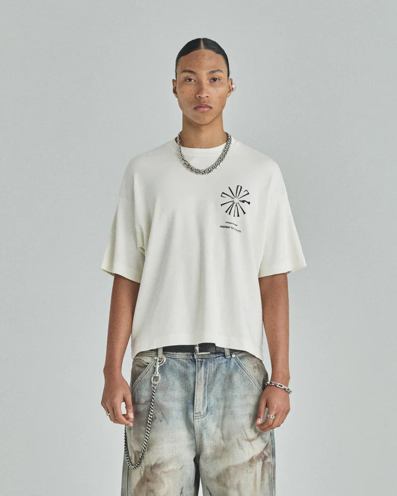 Tshirt Men Undergold Spring Pray 4 Love Boxy Fit Camiseta