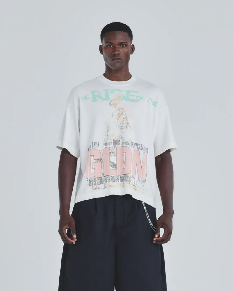 Tshirt Boxy Fit Men Undergold Holy State GLDN