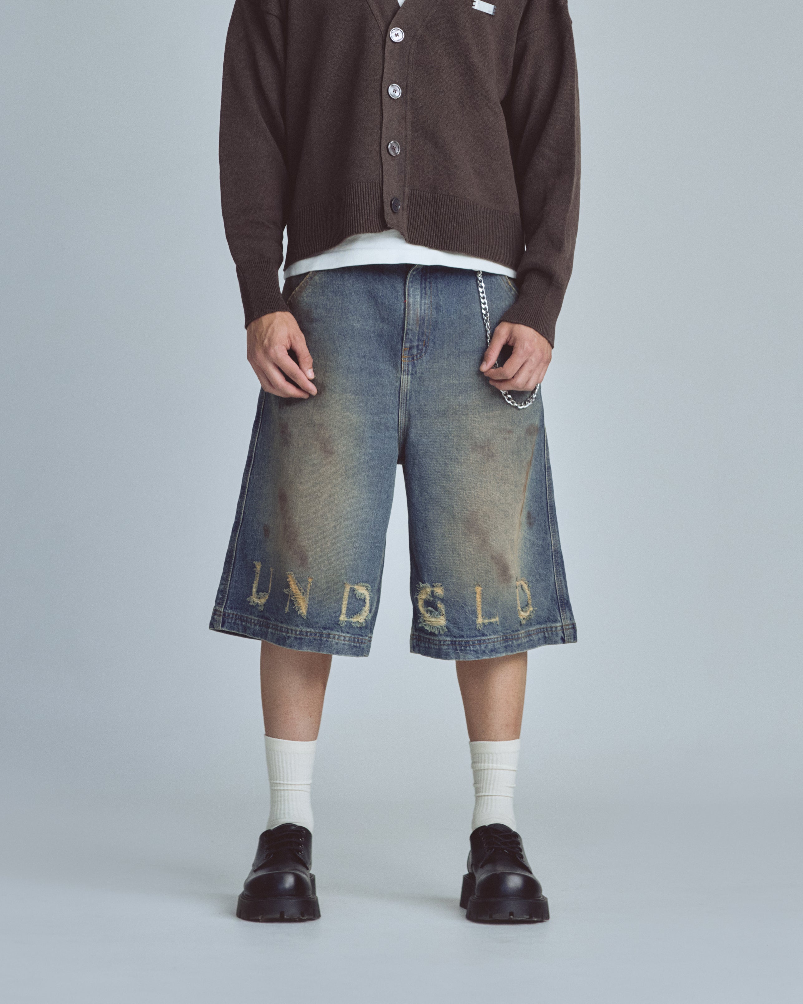 Short Men Undergold Stardust Studio Denim Long SHORT