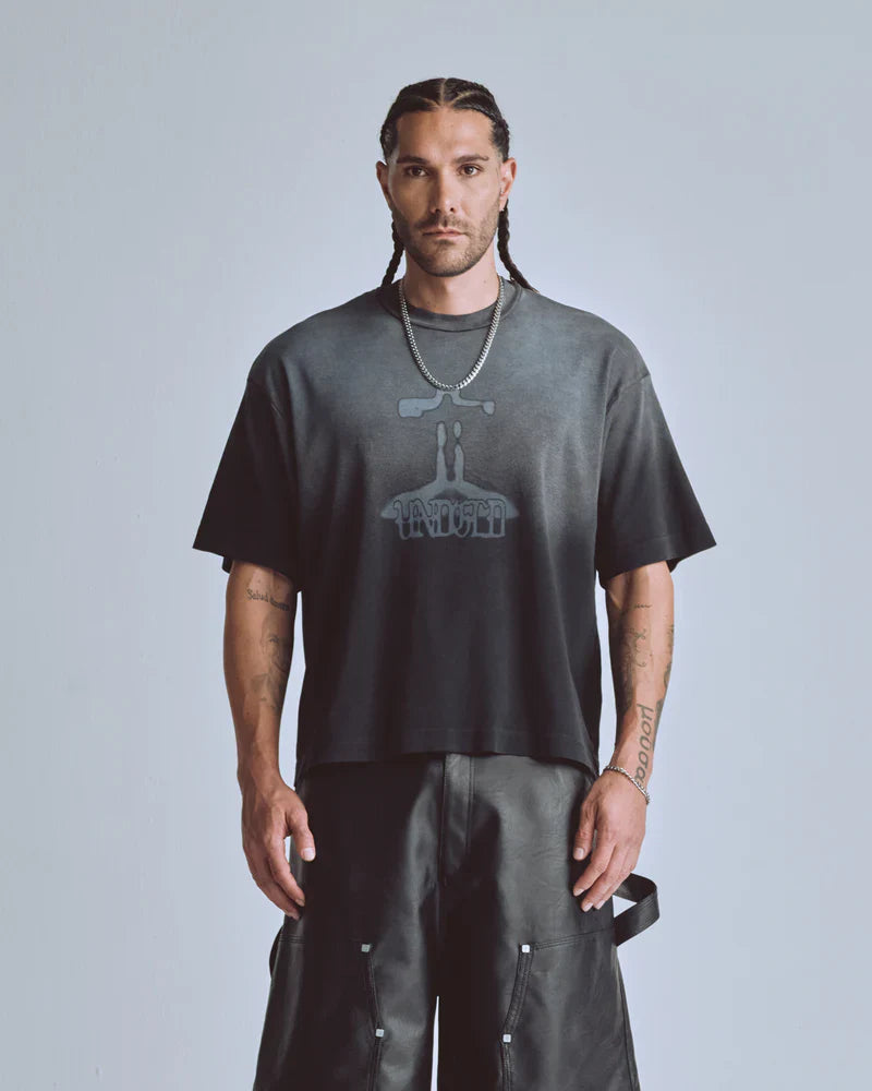 Tshirt Men Undergold Capsule Forever Boxy Fit Midnight Black Camiseta