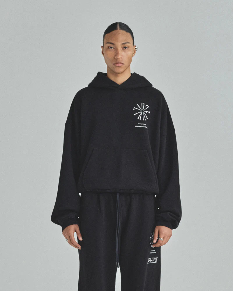 Hoodie Men Undergold Spring Pray 4 Love Boxy Fit Hoodie