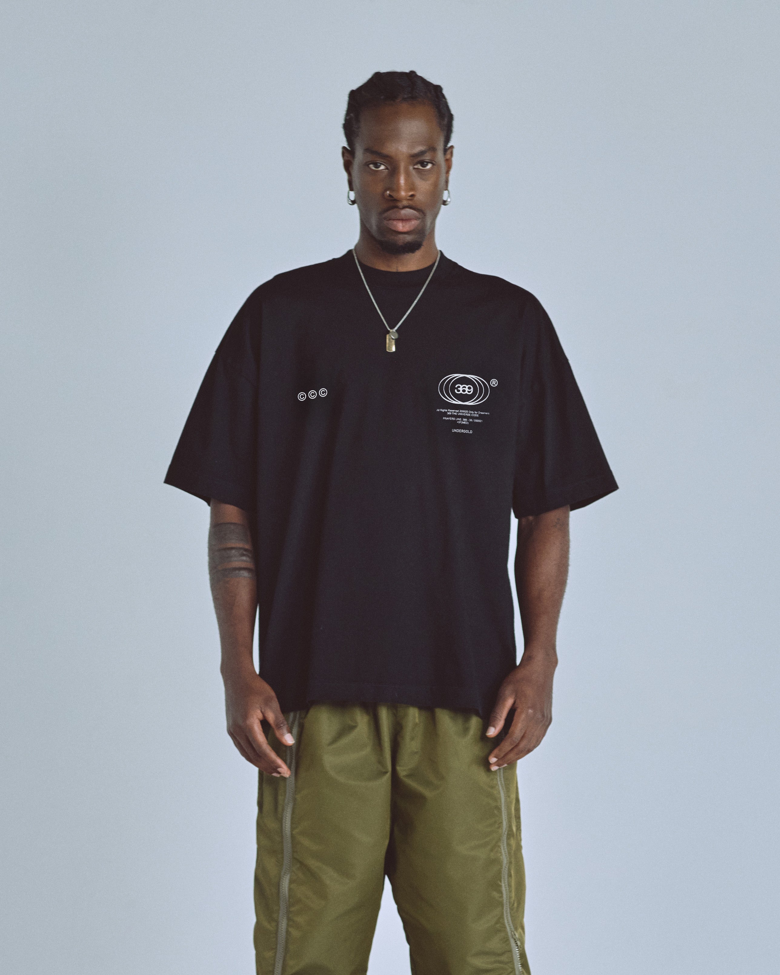 T-shirt Men Undergold Golden Heritage Basic Black XL Camiseta