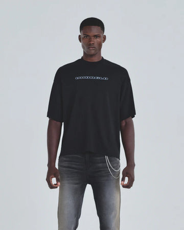 Tshirt Boxy Fit Men Undergold Holy State Head