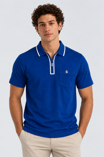 Polo Azul Hombre Penguin