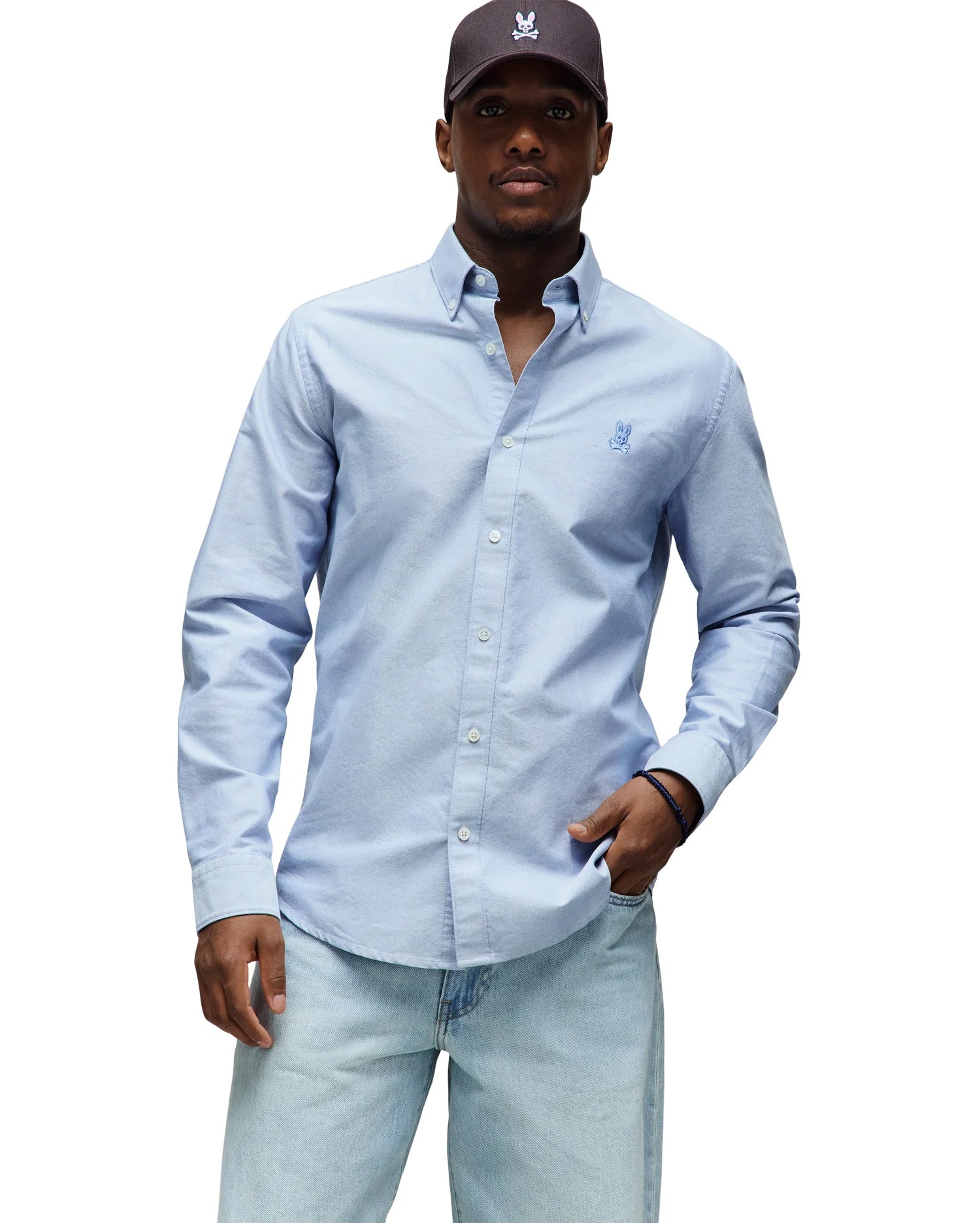Camisa Manga Larga Oxford Psycho Bunny