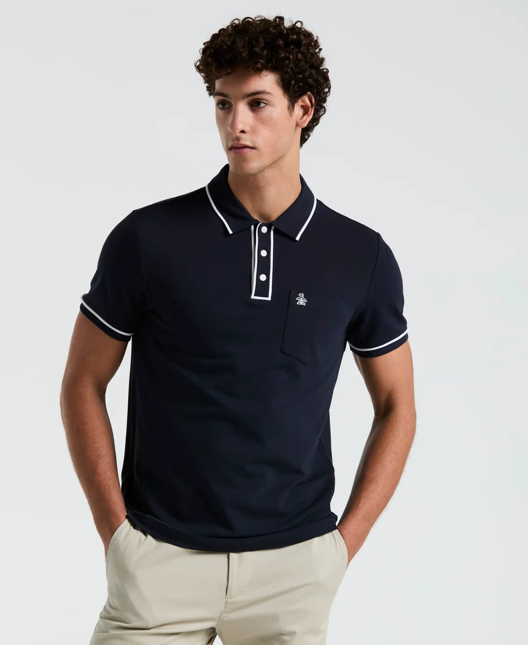 Polo Azul Hombre Penguin