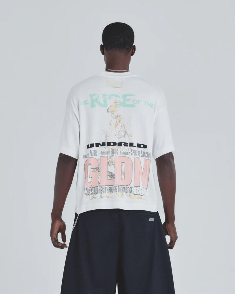 Tshirt Boxy Fit Men Undergold Holy State GLDN