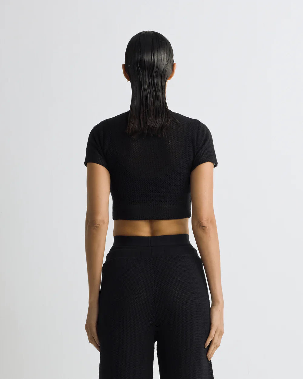 Baby Tee Undergold Basics Knit Crop Top