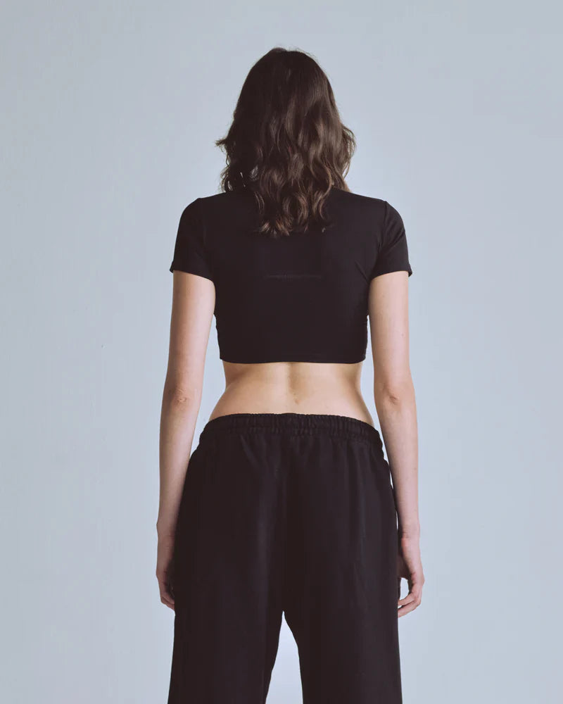 Baby Tee Women Undergold Capsule Blessed Are You Crop Top