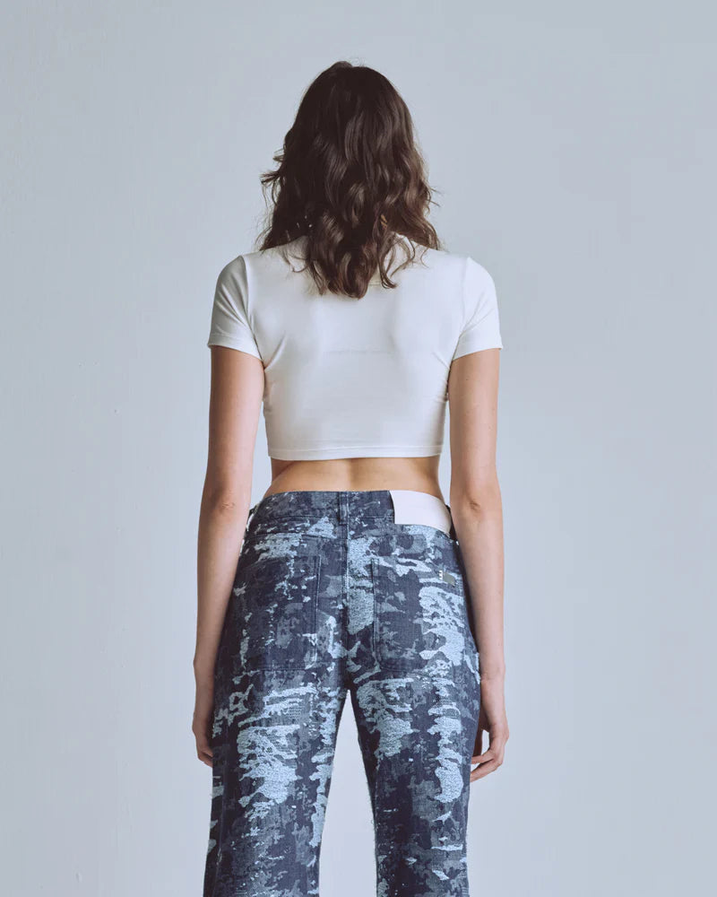 Baby Tee Women Undergold Capsule Blessed Are You Crop Top