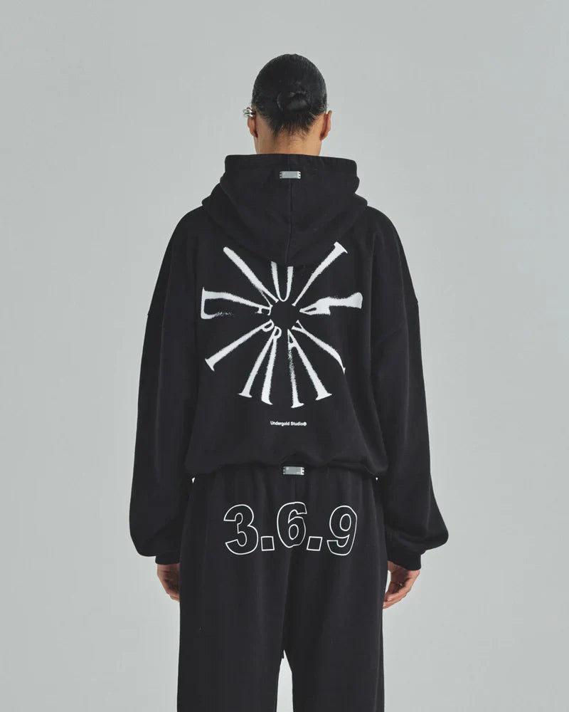 Hoodie Men Undergold Spring Pray 4 Love Boxy Fit Hoodie
