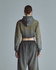 Hoodie Undergold Echoes Slim Fit Faded Olive Hoodie