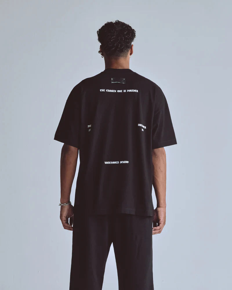 Tshirt Men Undergold Capsule Angel Black Camiseta