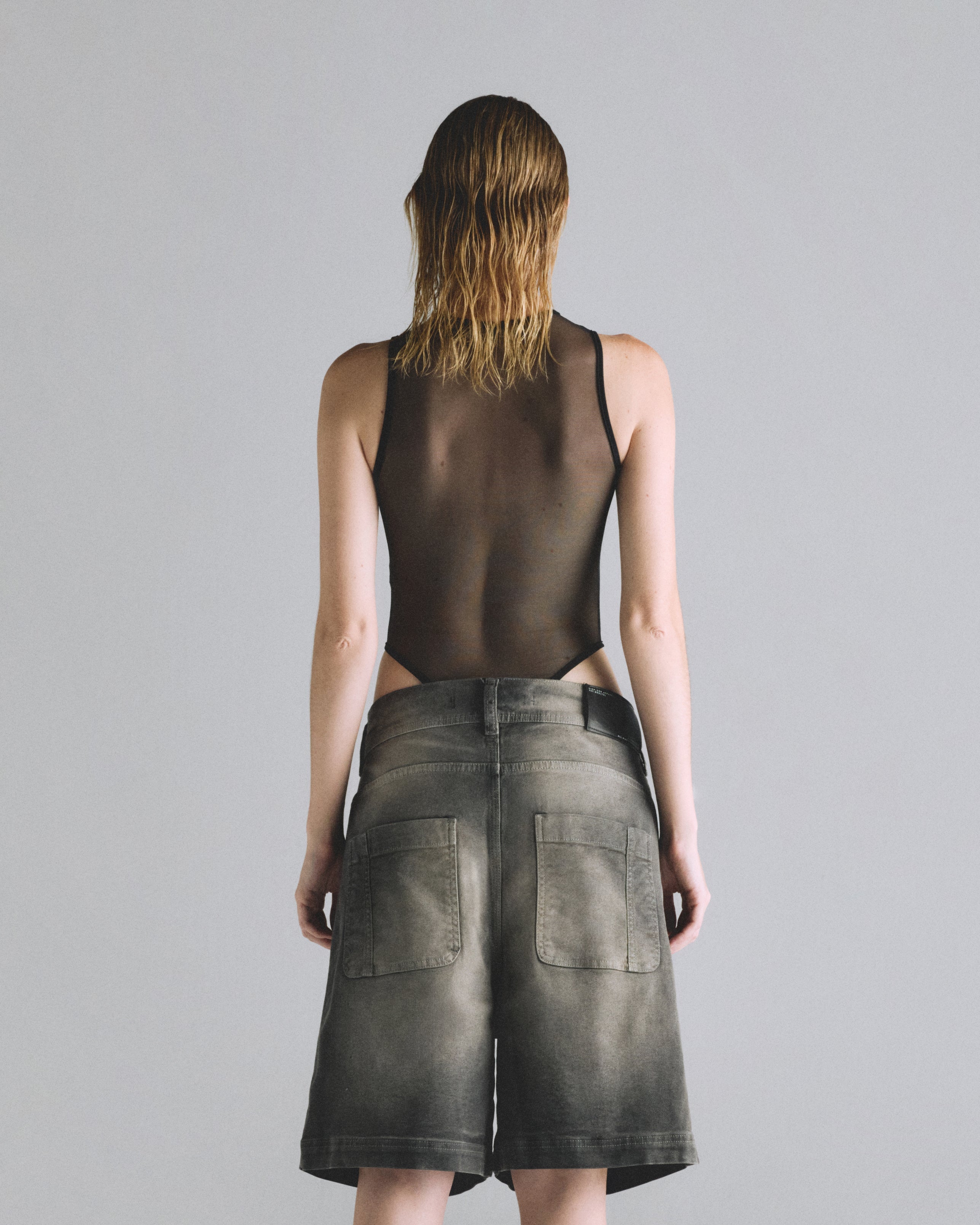 Body Black Women Undergold Studio Mesh Body