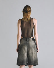 Body Black Women Undergold Studio Mesh Body