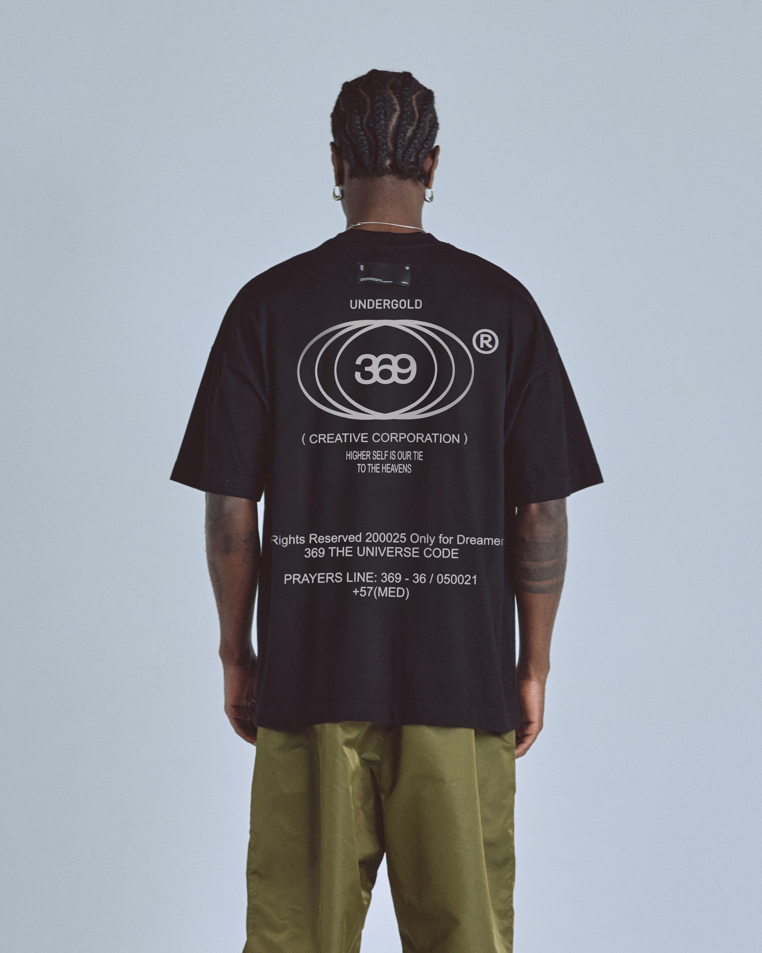 T-shirt Men Undergold Golden Heritage Basic Black XL Camiseta