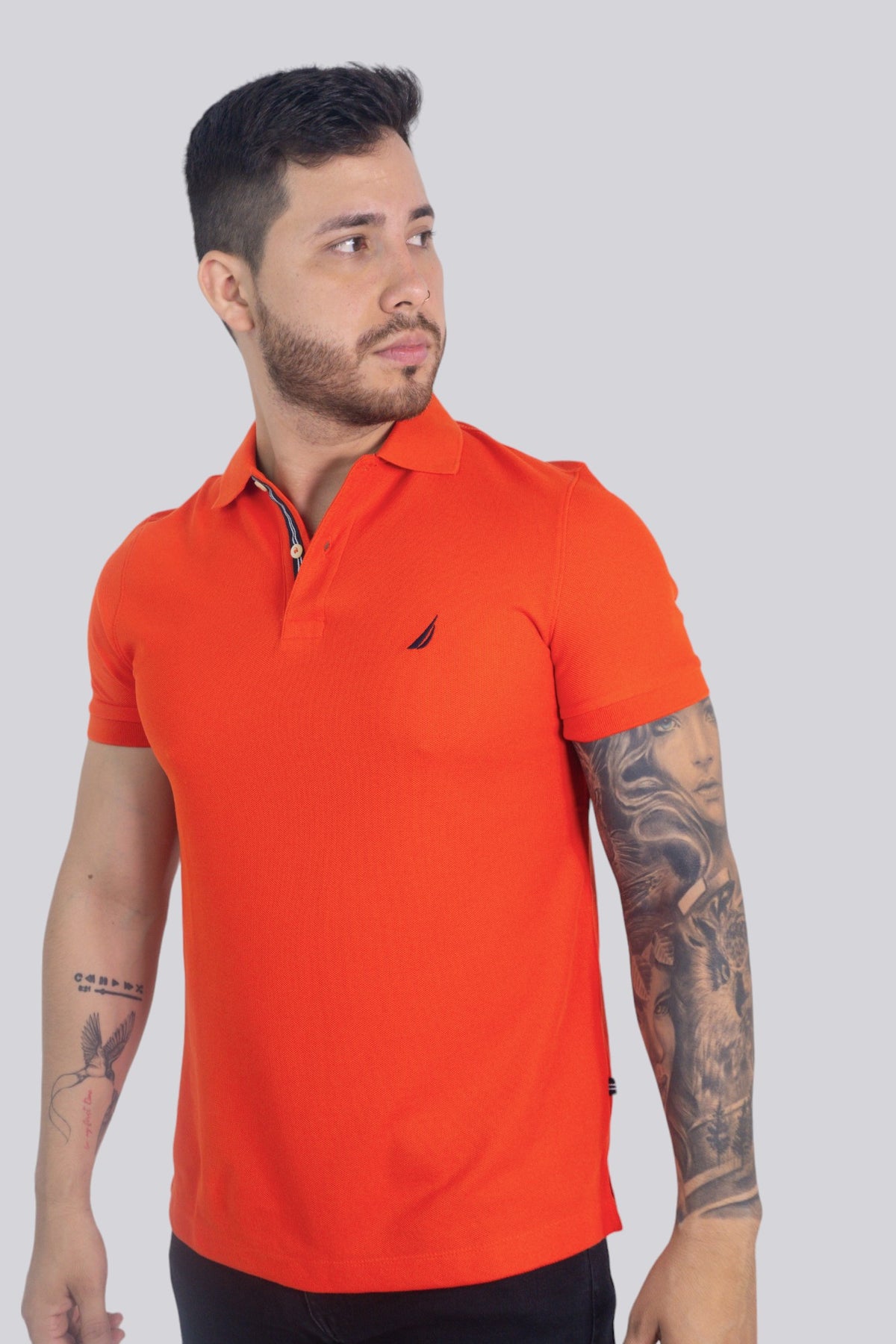 Polo Nautica Slim Fit Orange