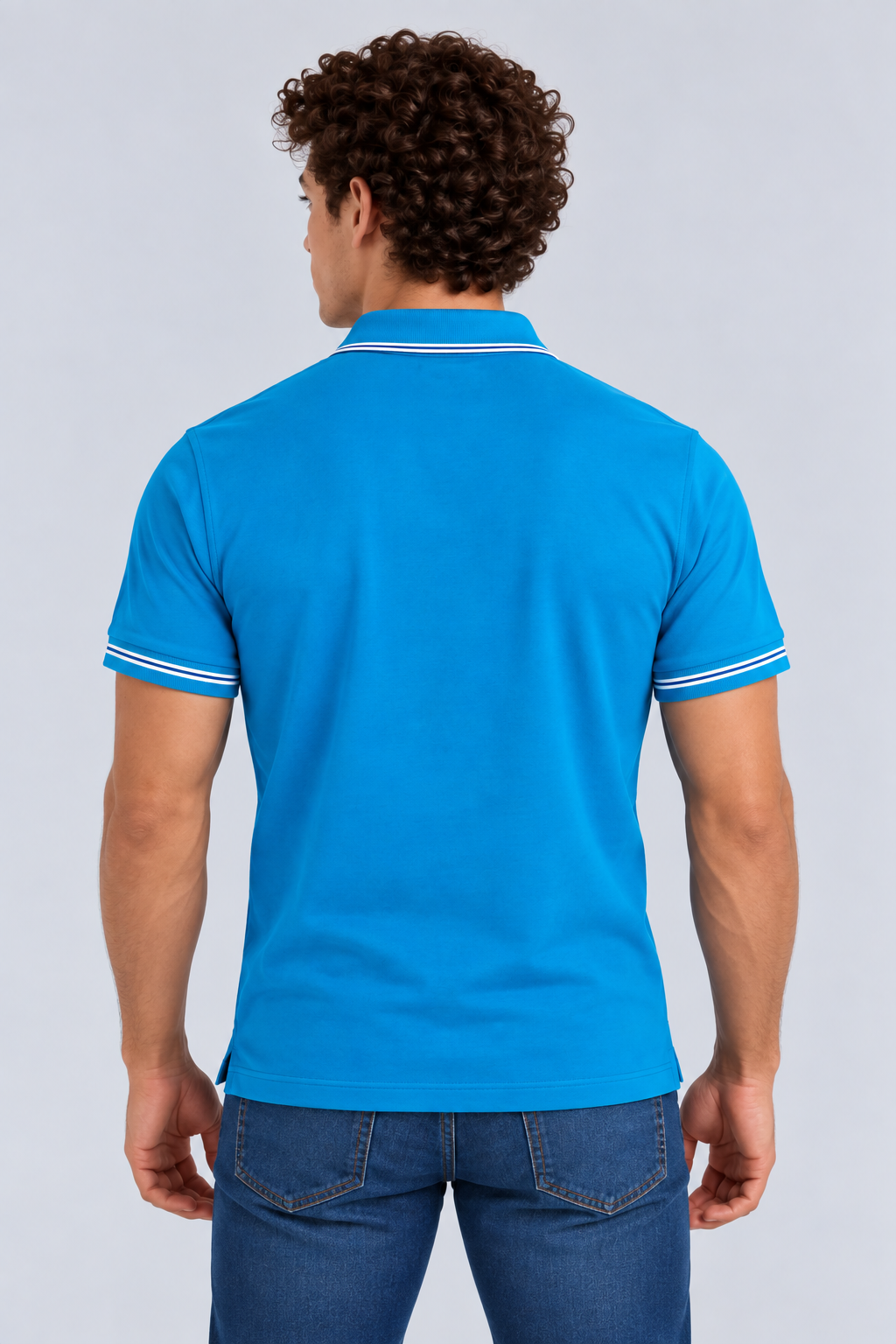 Polo Azul Hombre Penguin