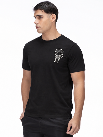Camiseta Negra Hombre Karl Lagerfeld