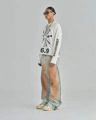 Tshirt Men Undergold Spring Pray 4 Love Long Sleeve Camiseta