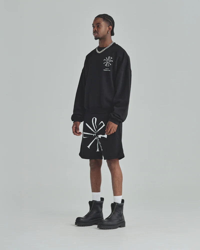 Hoodie Men Undergold Spring Pray 4 Love Boxy Fit Crewneck Hoodie