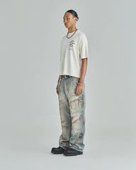 Tshirt Men Undergold Spring Pray 4 Love Boxy Fit Camiseta