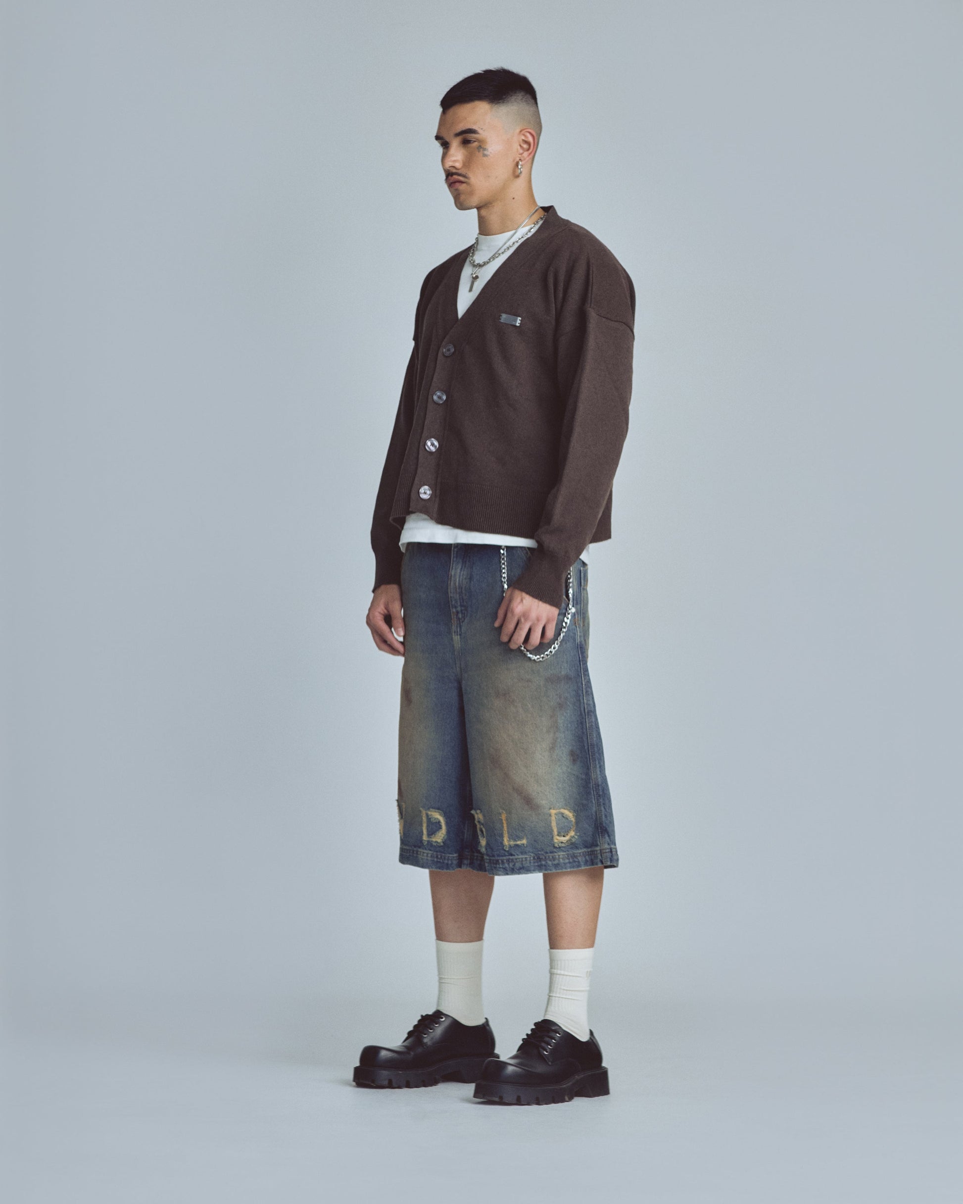 Short Men Undergold Stardust Studio Denim Long SHORT