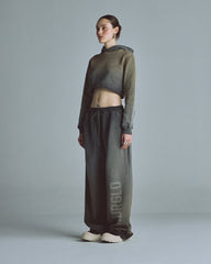 Hoodie Undergold Echoes Slim Fit Faded Olive Hoodie