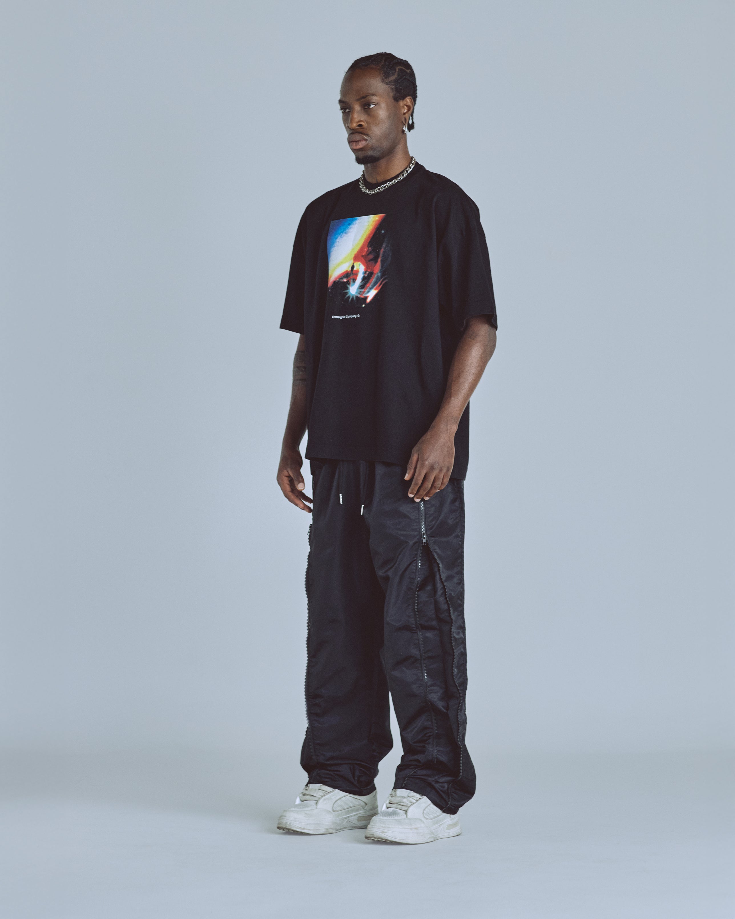 T-shirt Men Undergold Golden Heritage Nebula Black Camiseta