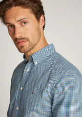 Camisa Tommy Hilfiger Regular Nouveau Green
