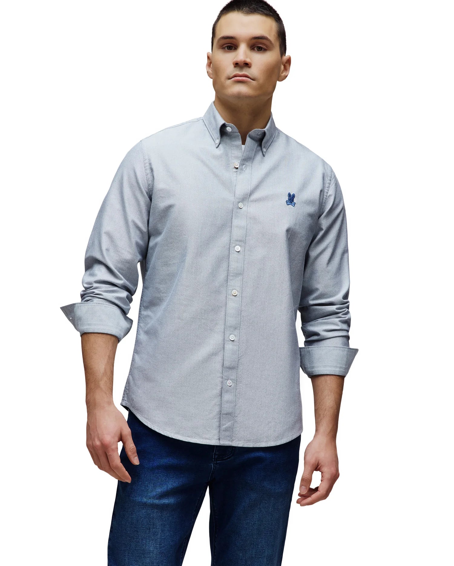 Camisa Manga Larga Oxford Psycho Bunny