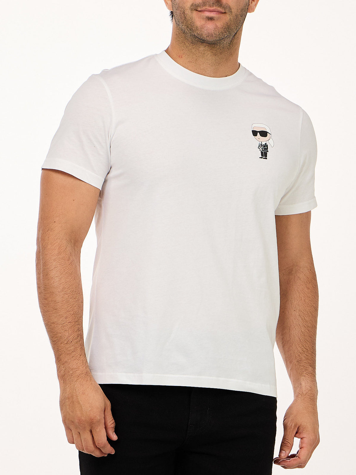 Camiseta Blanca Hombre Karl Lagerfeld