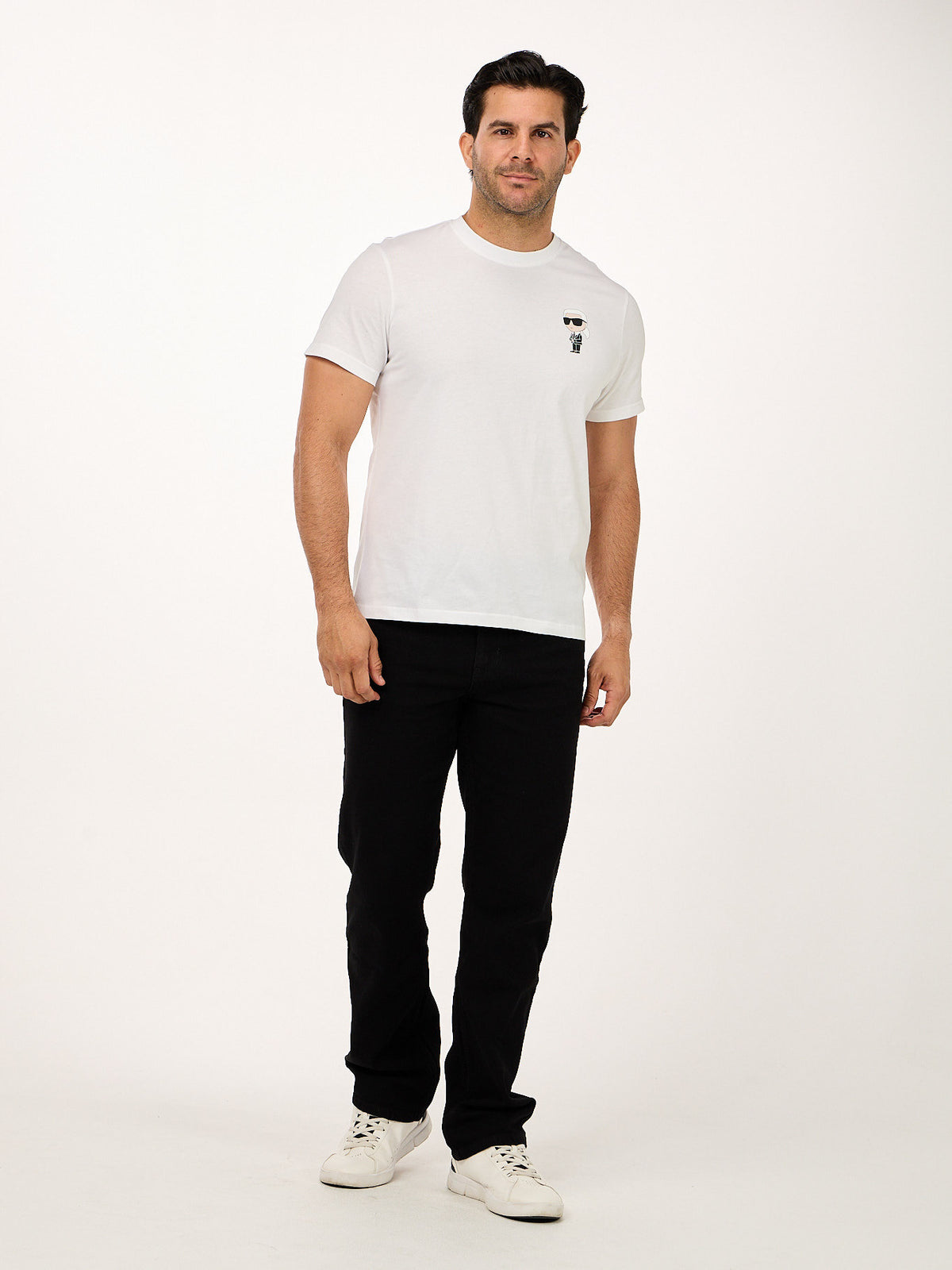 Camiseta Blanca Hombre Karl Lagerfeld