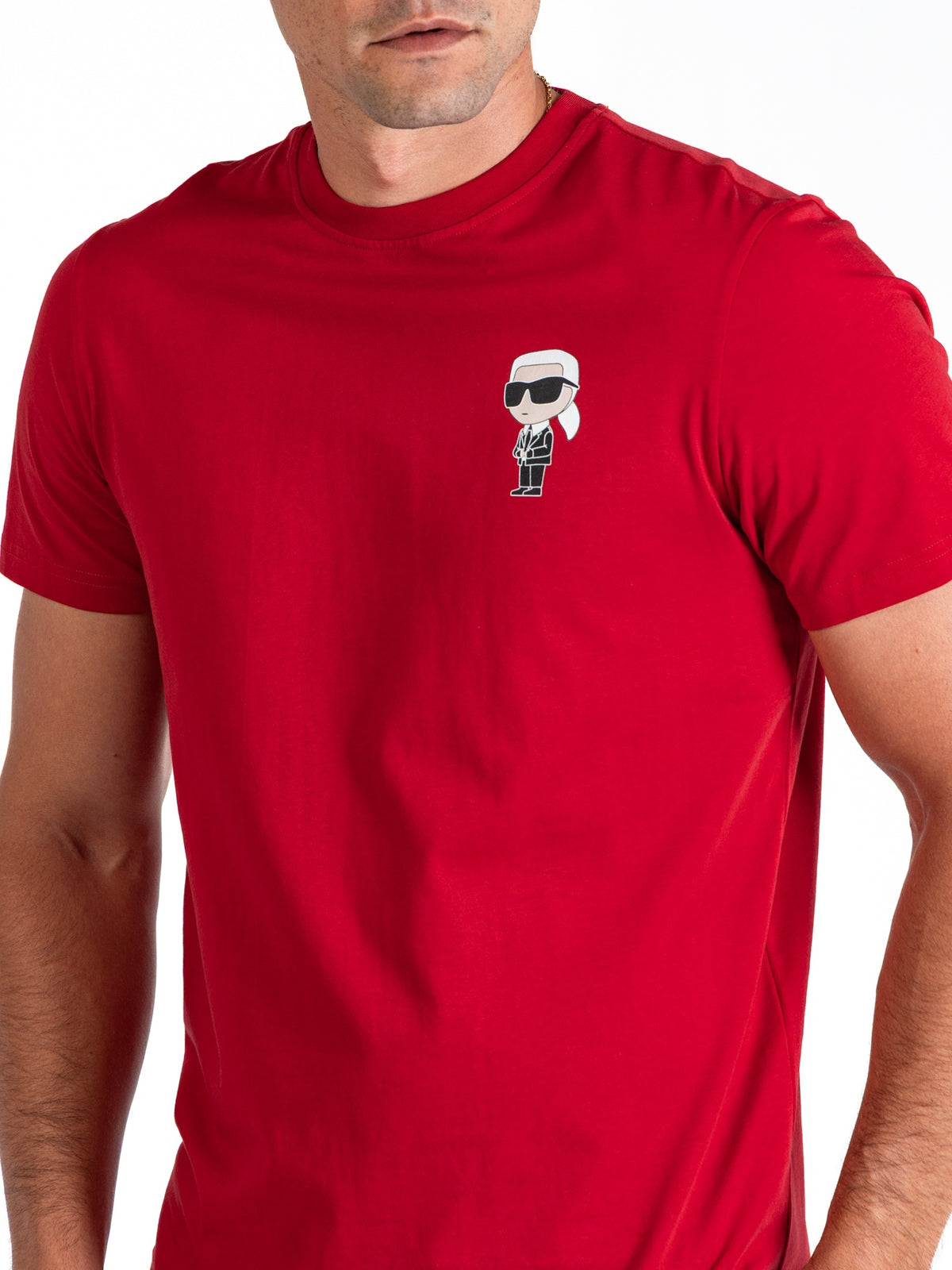 Camiseta Roja Hombre Karl Lagerfeld