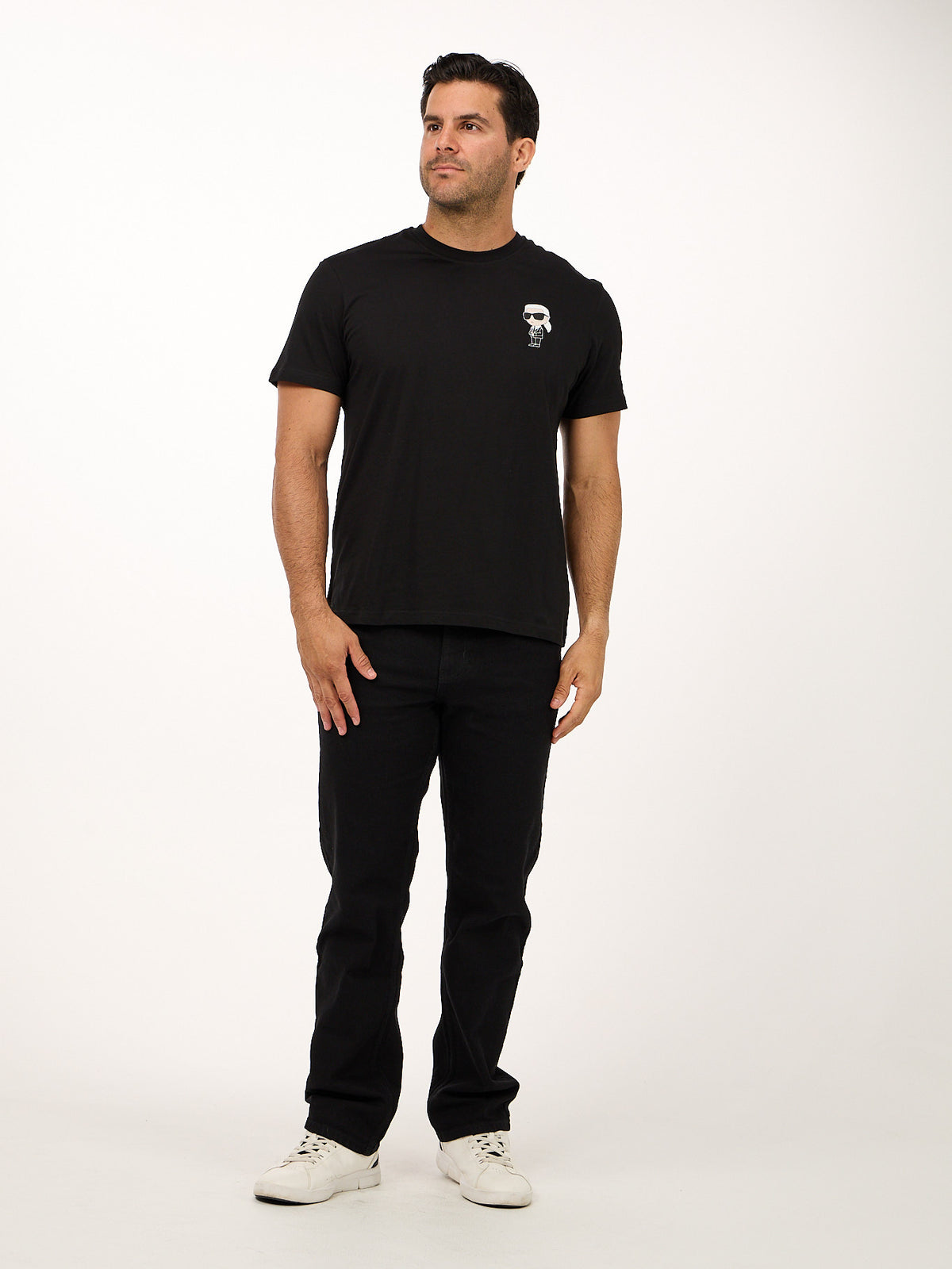 Camiseta Negra Hombre Karl Lagerfeld