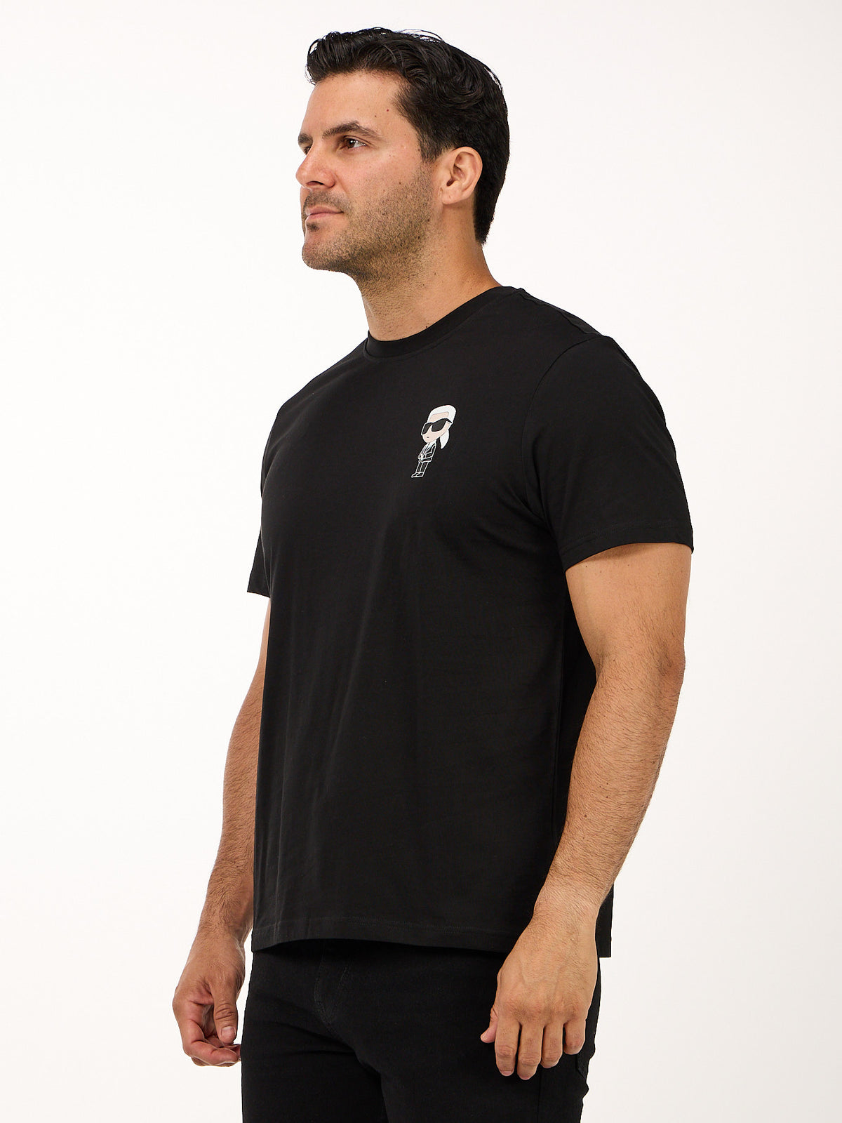 Camiseta Negra Hombre Karl Lagerfeld